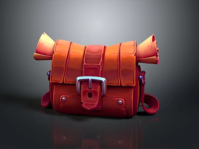 Bag Satchel Bag Collar Bag Leather Bag Cloth Bag Canvas Bag Realistic 3d model