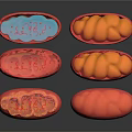Several Orange and Blue Medical Devices with Ergonomic Design for Clinical Applications
