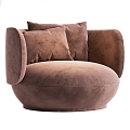 Modern Single Sofa Armchair 3d model