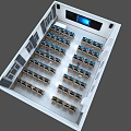 Modern Classroom Computer Classroom 3d model