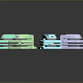 Colorful Staplers In Various Vibrant Shades For Office Desktop Use