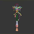 Scepter Ancient Scepter Cane Ancient Scepter Magic Scepter Metal Scepter Classical Scepter Magic Scepter 3d model