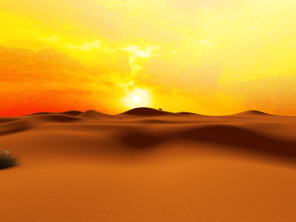 Modern Desert 3d model