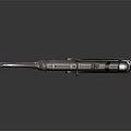High Quality Vintage Submachine Gun Featuring Detailed Metal Design Long Barrel And Retro Style