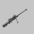 heavy machine gun 3d model