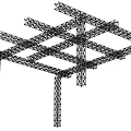 Commercial Equipment Industrial Metal Truss System With Durable Structural Support