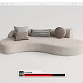 Modern Multiplayer Sofa 3d model