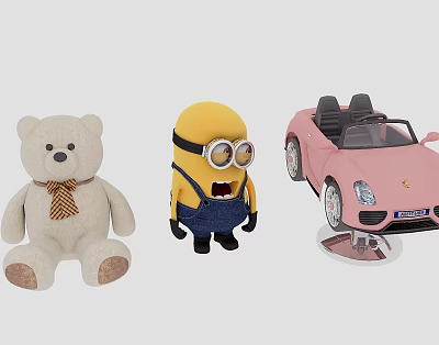 Modern Toy Rocker 3d model Modern Toy Rocker 3d model