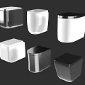 Contemporary Toilet Designs With Modern Styles Different Shapes And Glossy Surfaces