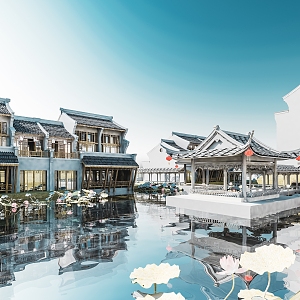 Chinese ancient building 3d model