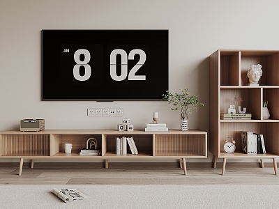 Nordic TV cabinet model