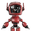 Modern Robot Toy 3d model