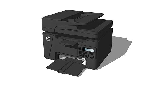 Modern Printers 3d model