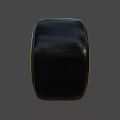 Pirelli P Zero Black Tire With Yellow Logo And Silver Alloy Rim
