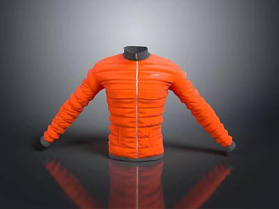 outerwear leather outerwear leather outerwear long coat bat shirt costume fashion 3d model
