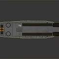 Gray Long Industrial Structure Featuring PA 13.22 Circular Openings And Step Design