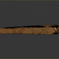 Ancient Carved Animal Figure On Brown Stone Artifact With Intricate Engravings
