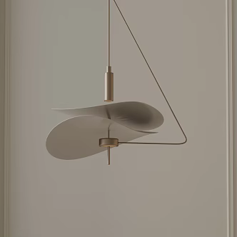 Modern chandelier 3d model