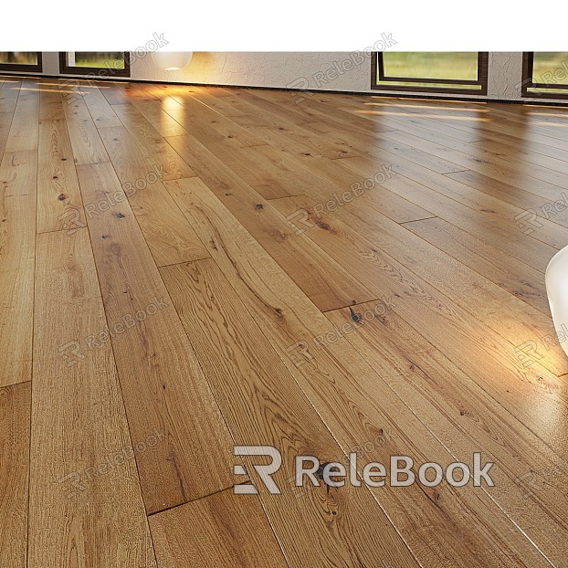 Modern wood floor Parquet floor model