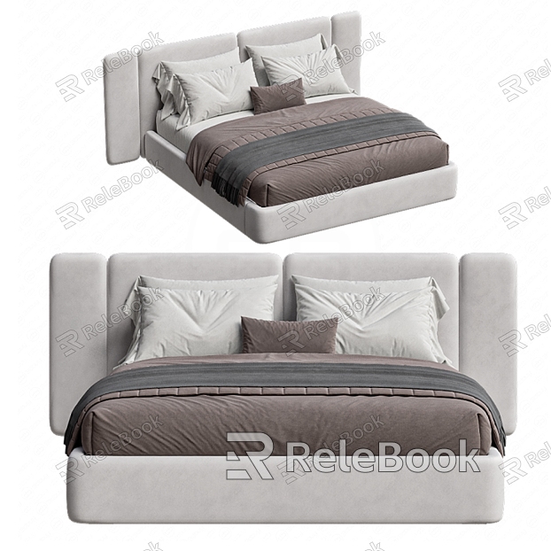 Modern Double Bed model