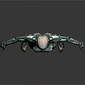 Futuristic Female Robot With Metallic Body Structure And Mechanical Joints