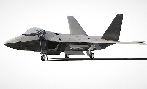 Aircraft Raptor Fighter 3d model