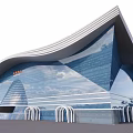 Modern Architecture Chengdu Global Center 3d model