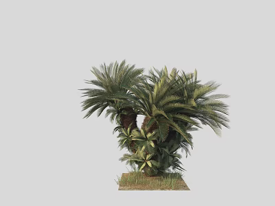 Modern Iron Tree 3d model