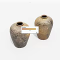 Old wine jar old object 3d model