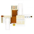 Modern slide amusement equipment 3d model