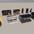 DALLA CORTE Coffee Machine Exhibition Stand With Black White Design And Equipment