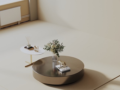 Modern coffee table model