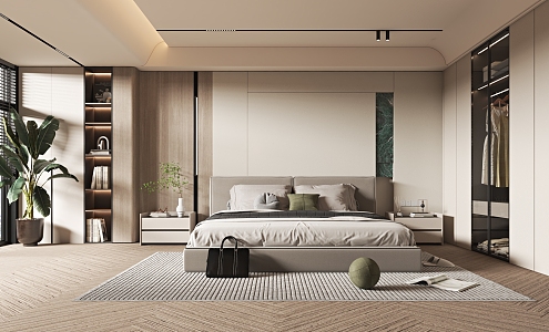 Home Bedroom 3d model