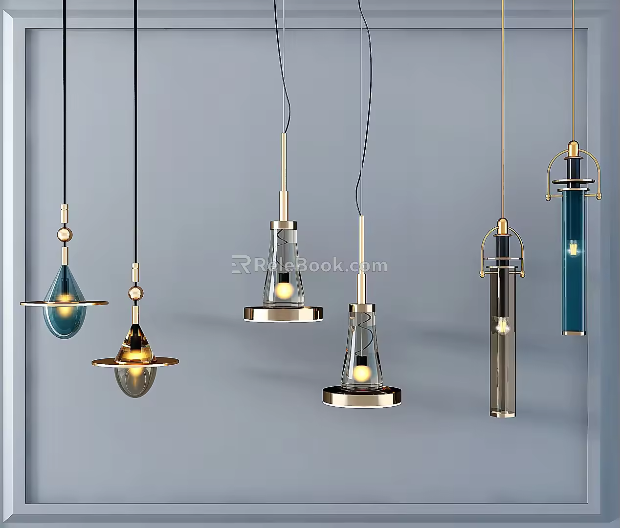 Small chandelier 3d model