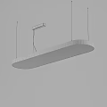 Modern Pendant Light With Sleek Aluminum Frame And White LED Illumination For Contemporary Interior