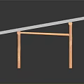 Solar Panel Array Setup With Blue Cells And Orange Support Legs