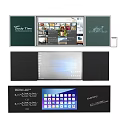 Smart Learning Interactive Display With Multiple Screens And Educational App Interfaces