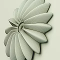 modern ceiling lamp 3d model