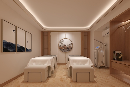 Beauty SPA beauty salon health salon medical beauty salon 3d model