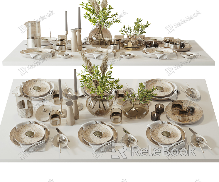 Modern Tableware model