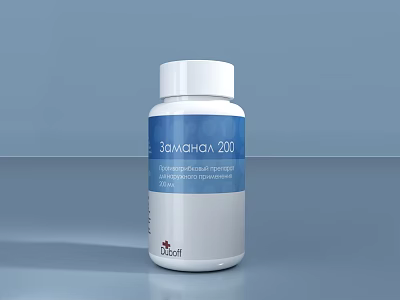 Medicine Bottle Medicines 3d model