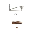 Modern folding chandelier 3d model