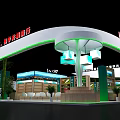 Sichuan Exhibition Booth Design With Panda Elements And Modern Arch Structure