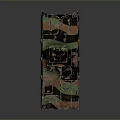 Armored Military Vehicle LAV III Model With Camouflage Paint Six Wheels And Top Mounted Weapon