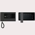 Modern Home Electrical Intercom Devices With Digital Display And Control Panel 3d model