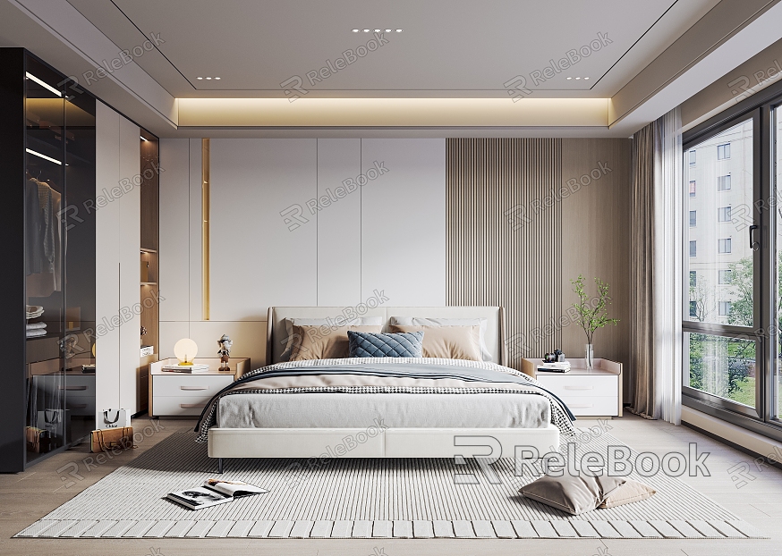 Modern Bedroom model