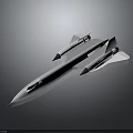White Sleek Aerodynamic Spacecraft Design For Future Cosmic Exploration Missions 3d model