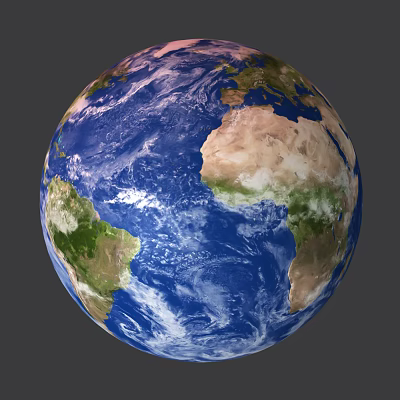 modern earth. 3d model modern earth. 3d model