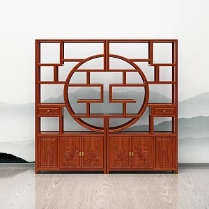 Chinese Antique Rack 3d model