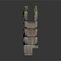 Rustic Stone Bench Furniture With Layered Stone Frame And Metal Grid Design